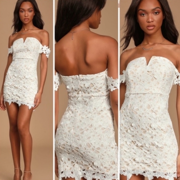 Lulu’s Venice Vila Lace Dress. NEW - Picture 5 of 12